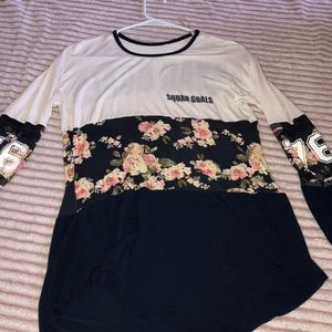 Girls long sleeve dressy shirt.